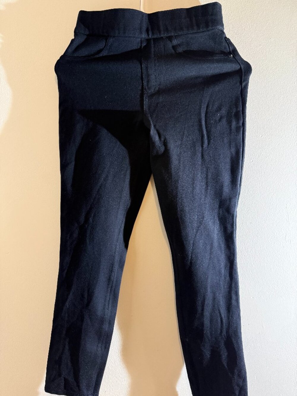 SPANX by Sara Blakely Black High-Rise Skinny Fit Smoothing Pants | Size SP